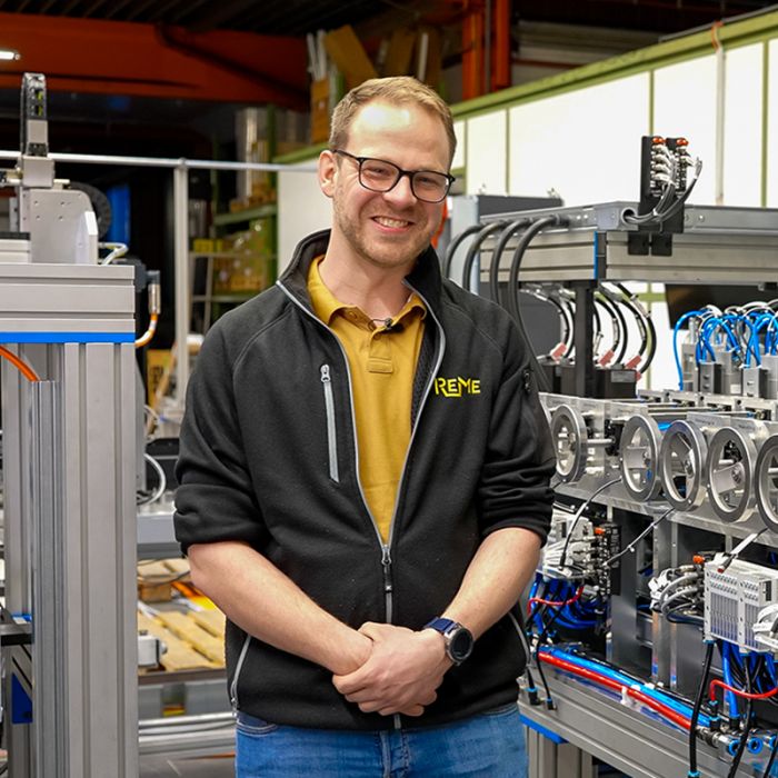 Moritz Polldavid, Leiter Elektroabteilung